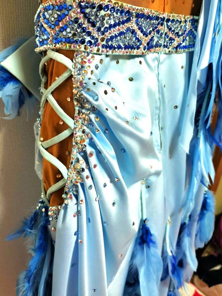 社交ダンス♡ラテンドレスＬサイズ