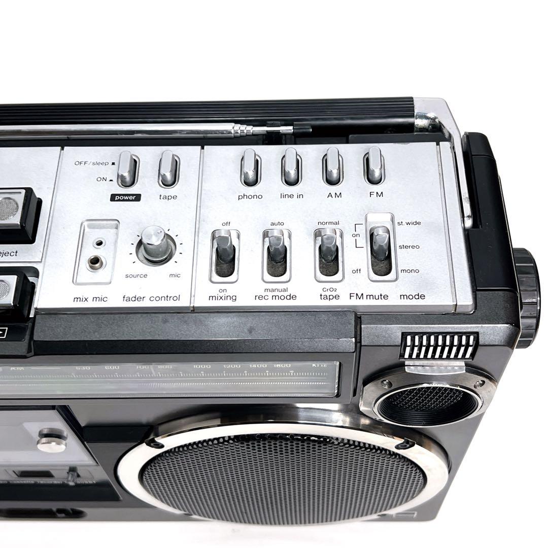 【極美品・動作品】 SHARP GF-303ST ラジカセ　 カセット再生OK