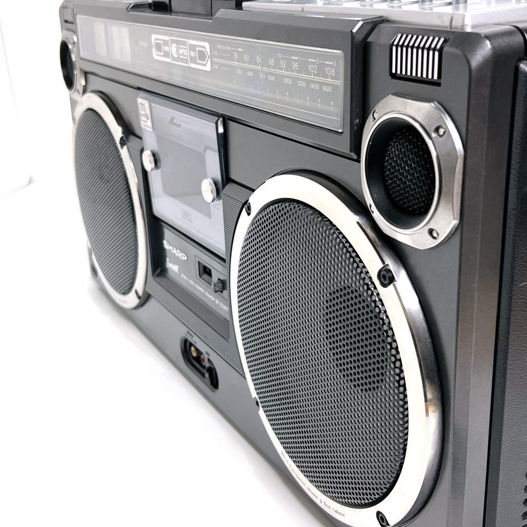 【極美品・動作品】 SHARP GF-303ST ラジカセ　 カセット再生OK