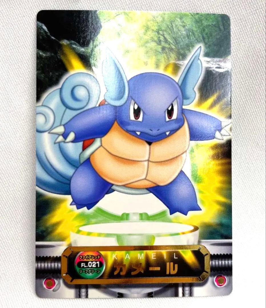 021 カメール　ポケモン　カードダス　箔押し　アドバンスジェネレーション