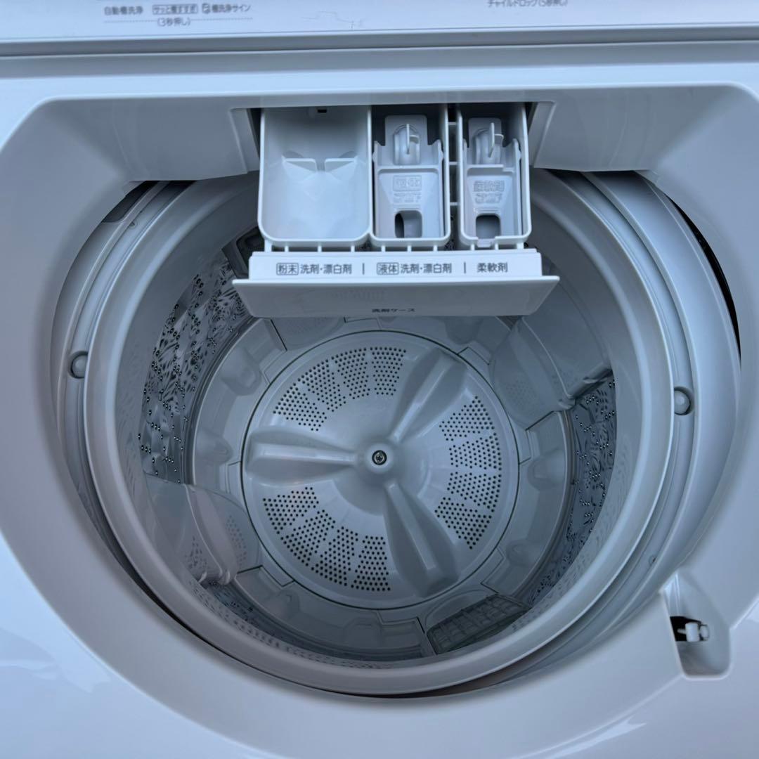 38⭐️2024年製美品★パナソニック　洗濯機　8KG インバーター　一人暮らし
