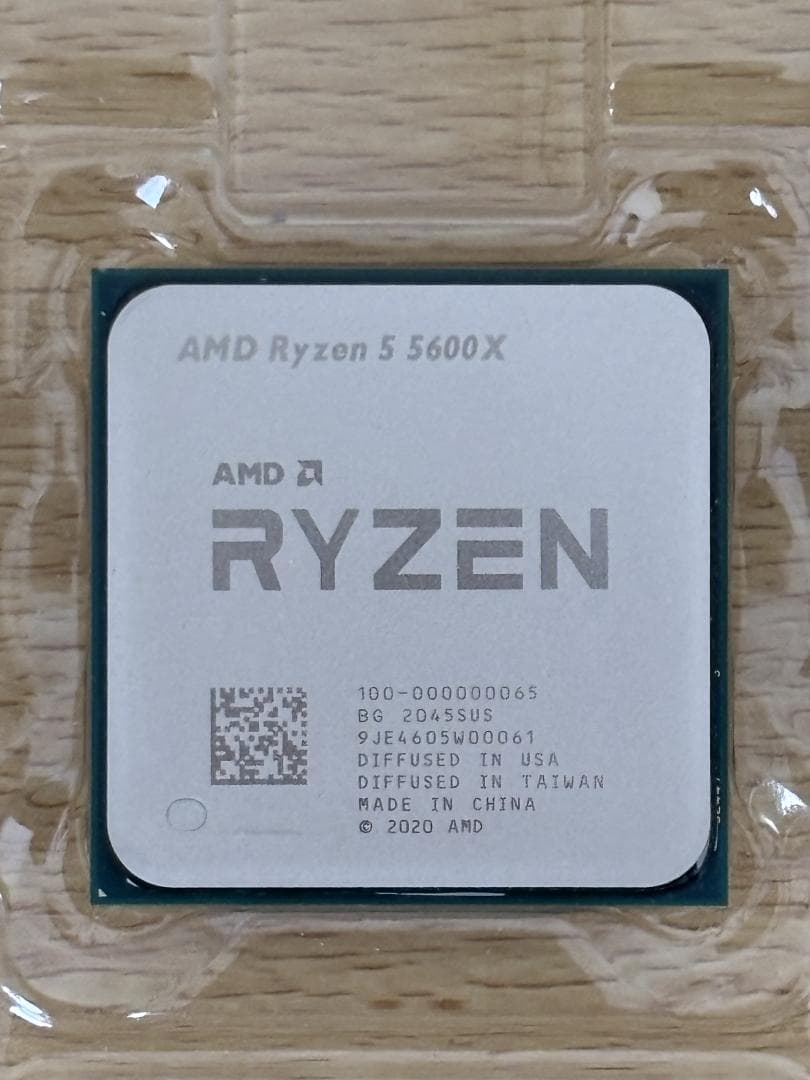 AMD Ryzen 5 5600X クーラー付属