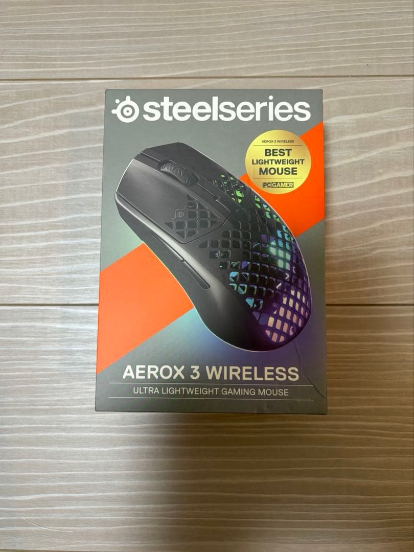 SteelSeries AEROX 3 WIRELESS 本体　新品未