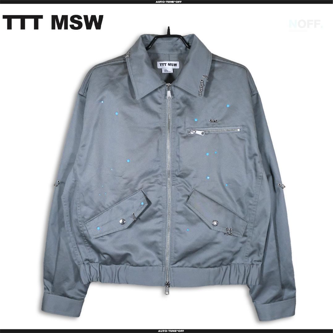 TTT MSW Work jacket w/pierce（GREY）L