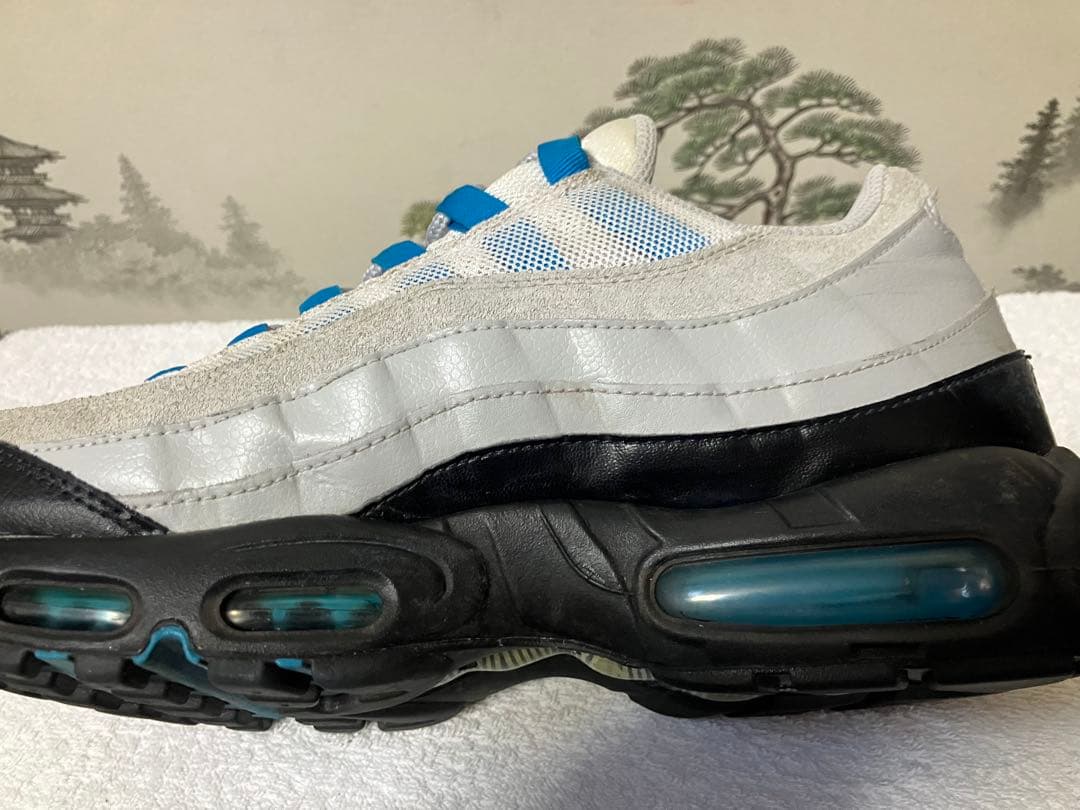 靴 NIKE AIR MAX 95 \"Laser Blue\" 28cm