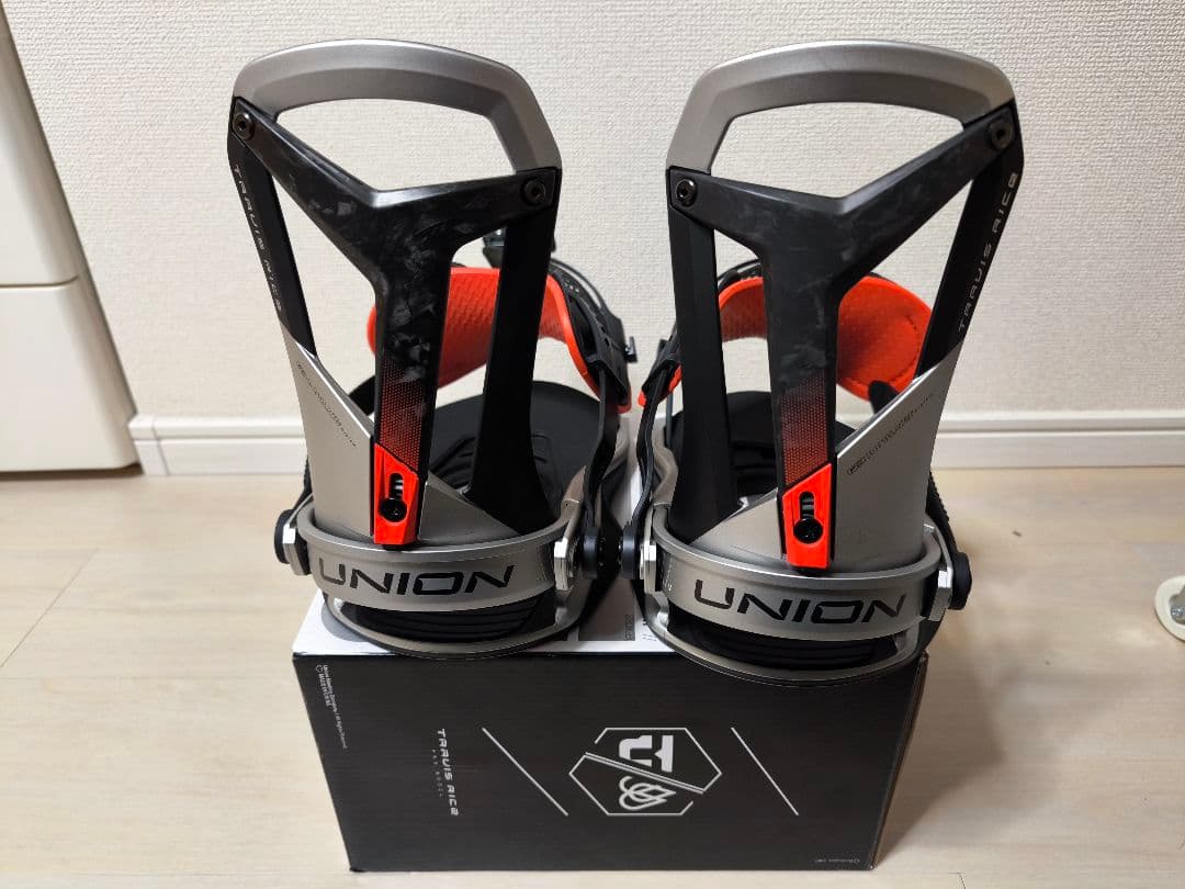 使用回数1回！ UNION ファルコア ビンディング Mサイズ SILVER