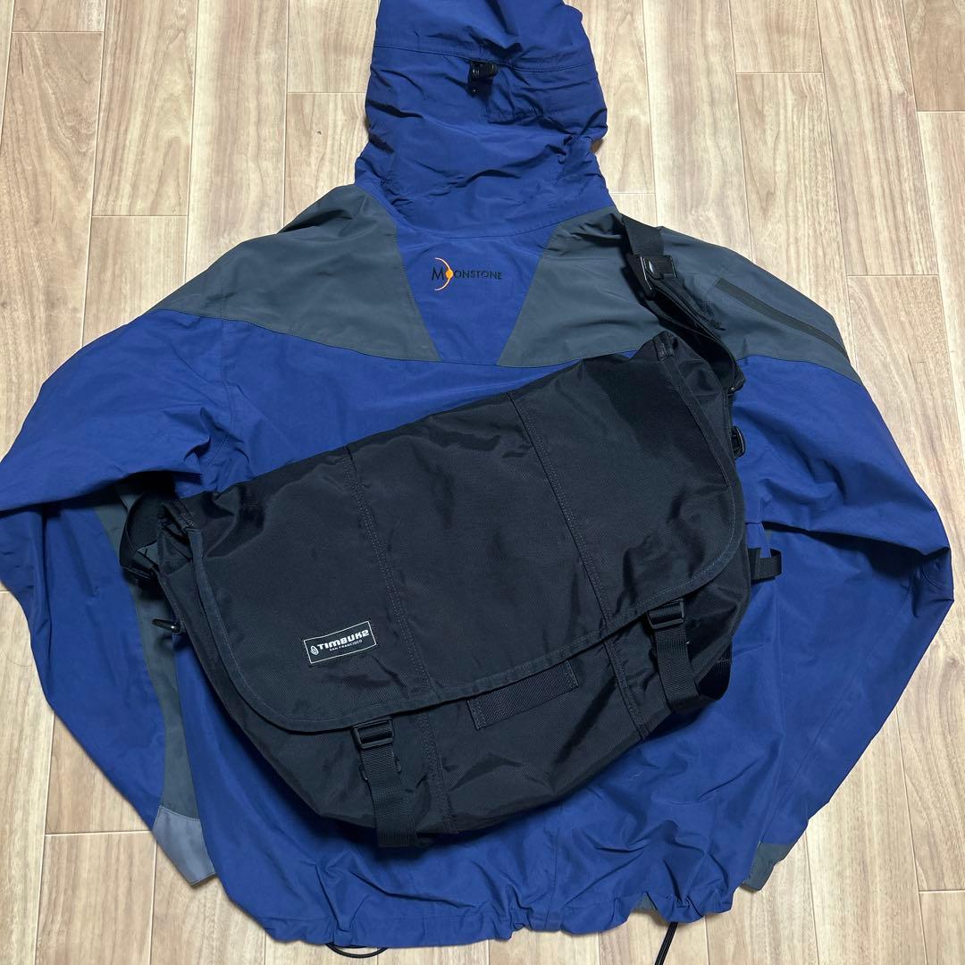 old timbuk2 ブラック　黒　メッセンジャーバッグ　古着　y2k
