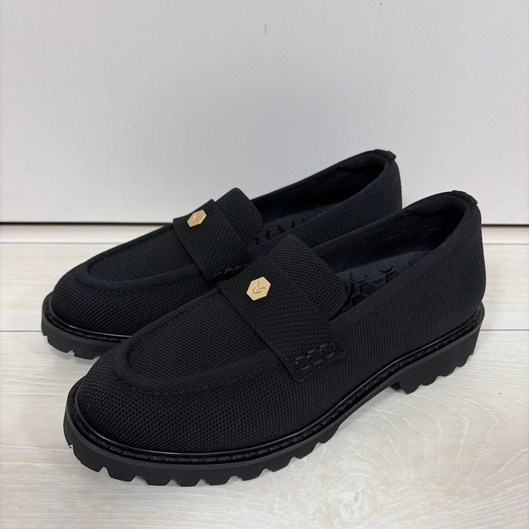 【10%OFF 新品】Vivaia 黒ローファー (23-23.5cm)