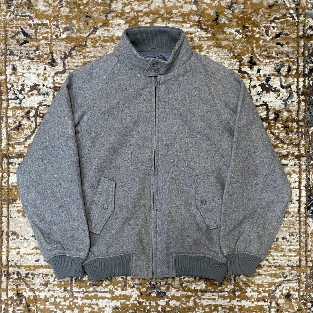 80's Vintage　Flannel Harrington Jacket