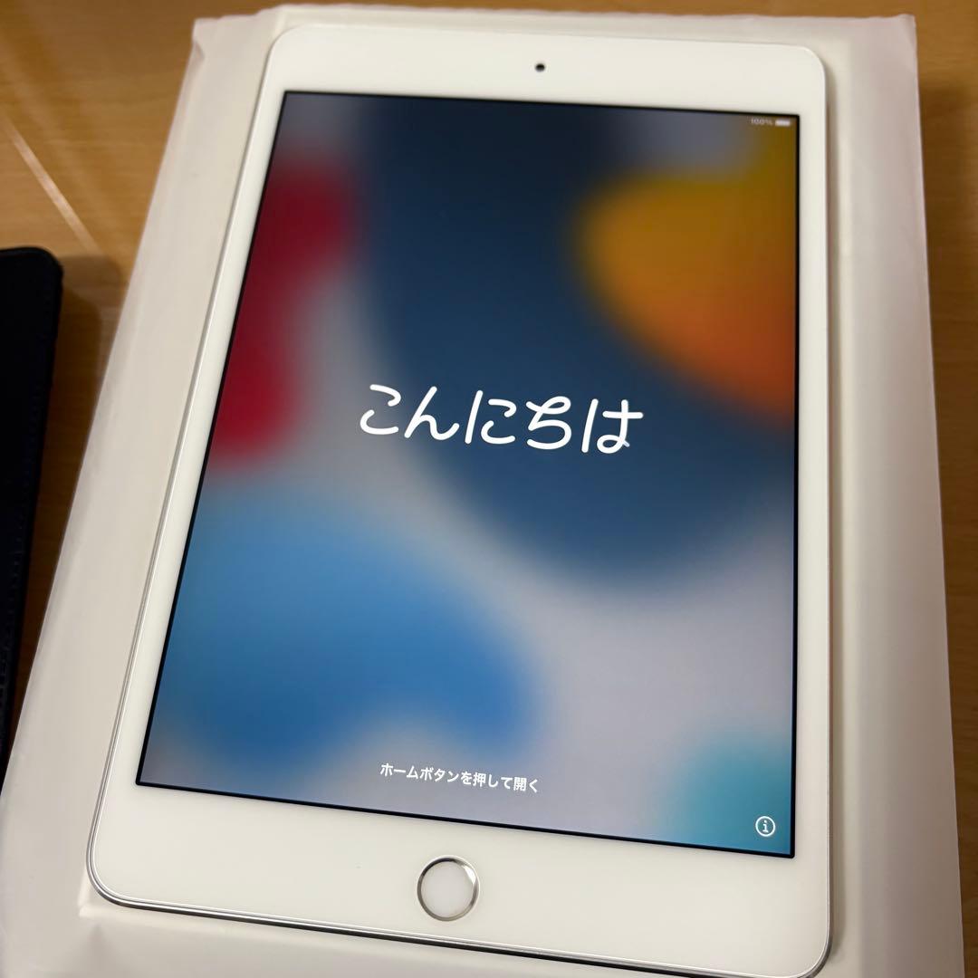 【美品】apple iPad mini4 箱付き 充電器 コード付　32GB
