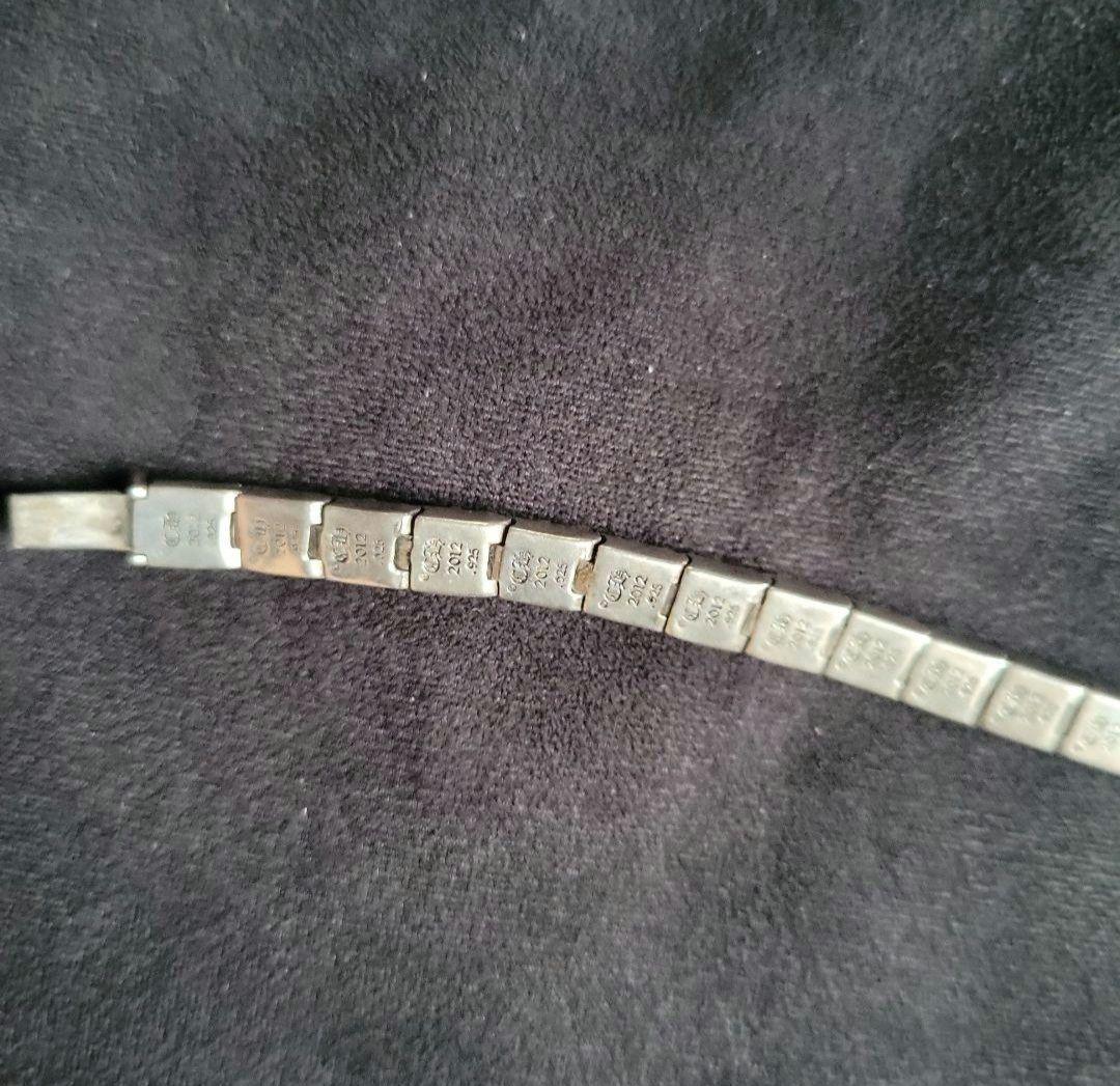 シルバー925 ブレスレット ピラミッド 19センチ