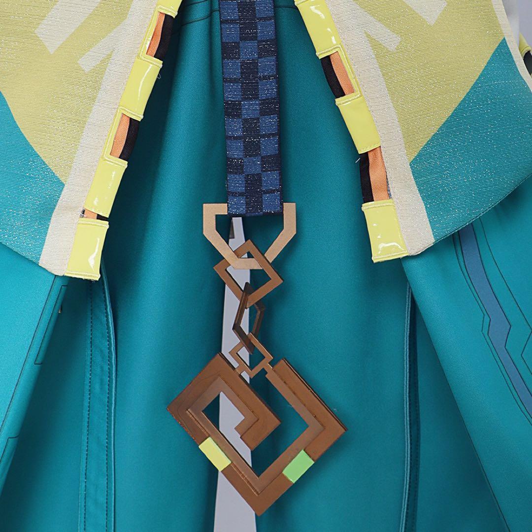 【即納フルセット】 原神 キィニチ コスプレ 衣装+ウィッグ+靴