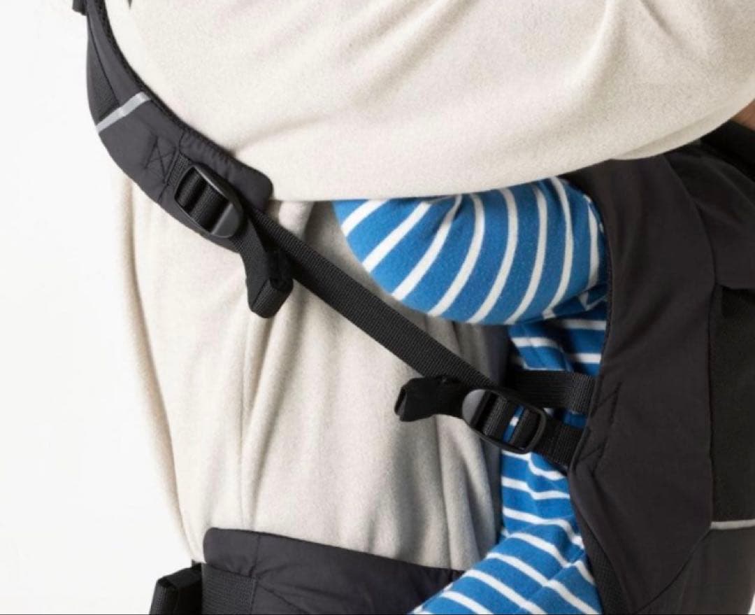 ノースフェイス ベビーコンパクトキャリア 抱っこひも NMB82150 黒 中古