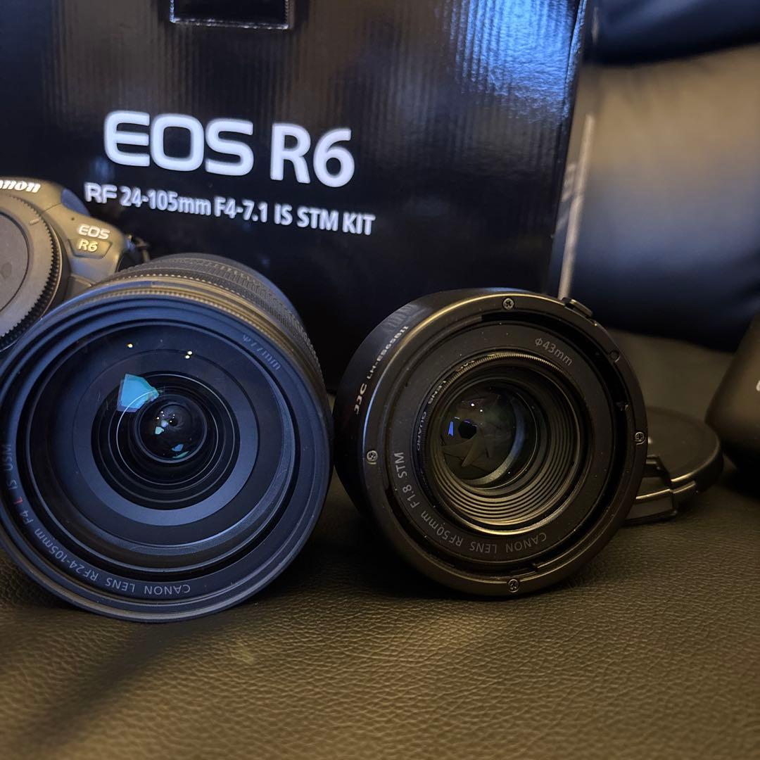 バラ売り可Canon EOS R6RF 24-105mm F4 50mmF1.8