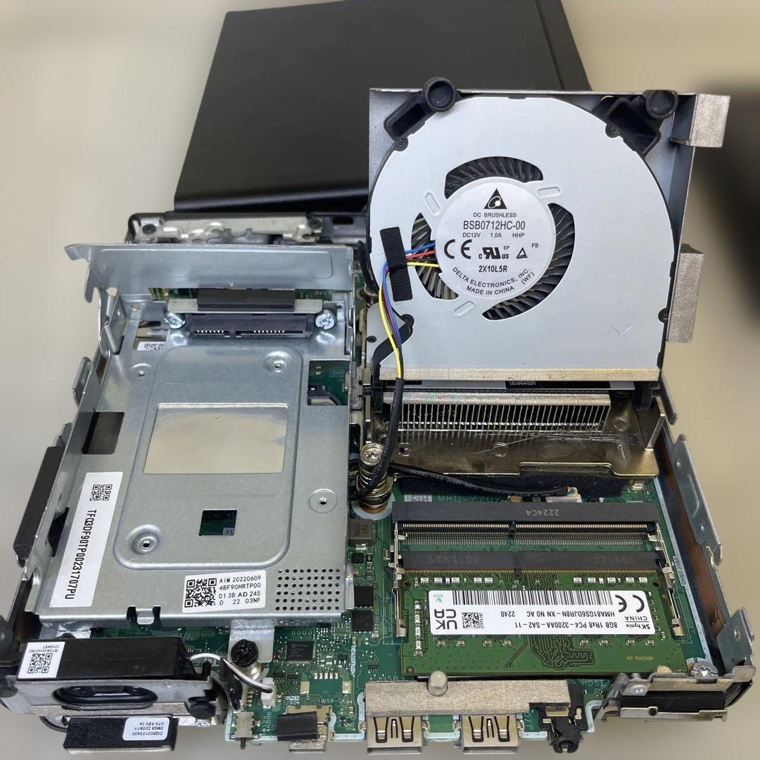 即納・すぐ使用可 HP ProMini i3 第12世代 SSD256GB搭載