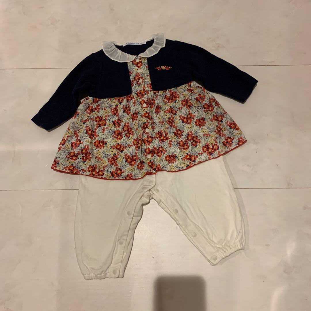 ファミリア　カバーオールセット