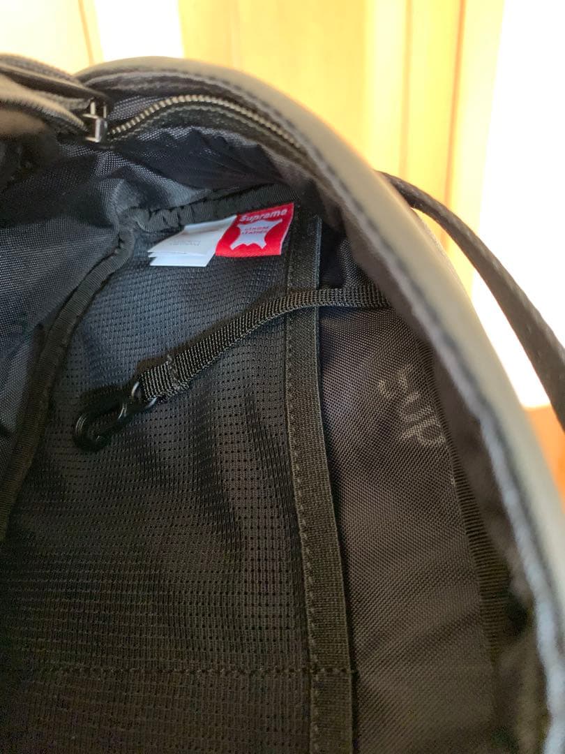 バッグ Supreme Leather Waist Bag \"Black\"