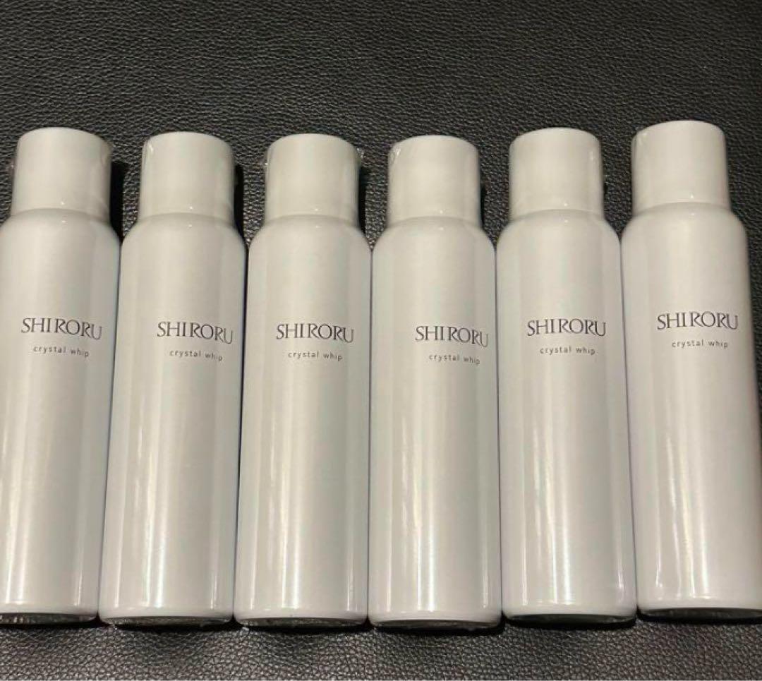 新品未開封 SHIRORU洗顔料 6本セット