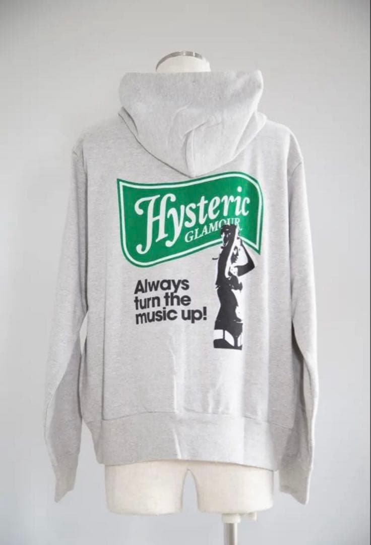 Hysteric Glamour グレー パーカー