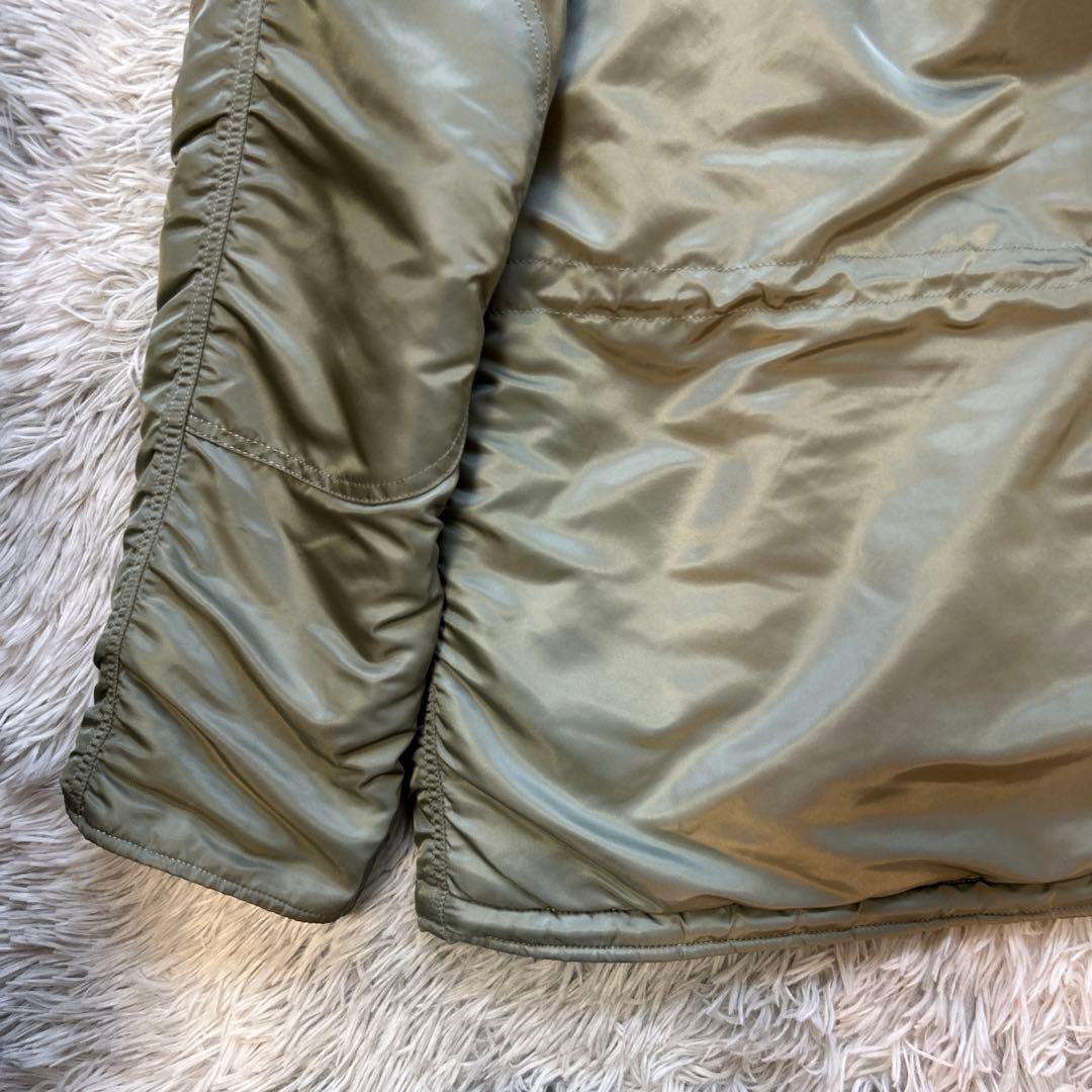 【美品】ALPHA INDUSTRIES N-3B ジャパンフィット XLサイズ