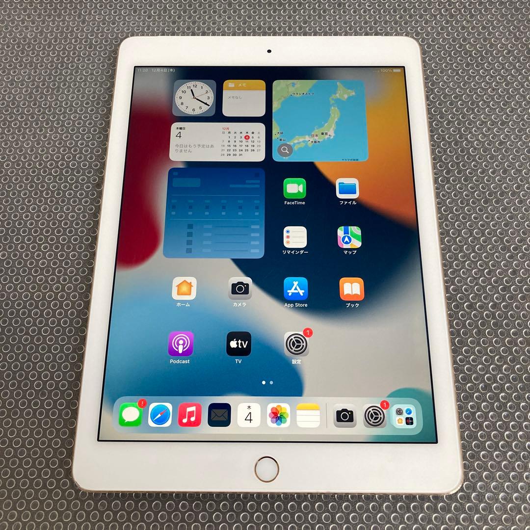 3680 電池最良好☆比較的美品☆iPad Air2 第2世代128GB au☆