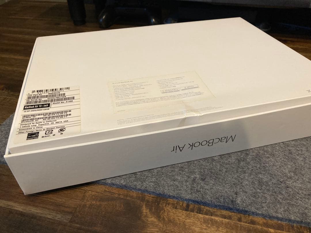 【美品】MacBookAir 本体13インチ 2017 i5 8GB 128GB