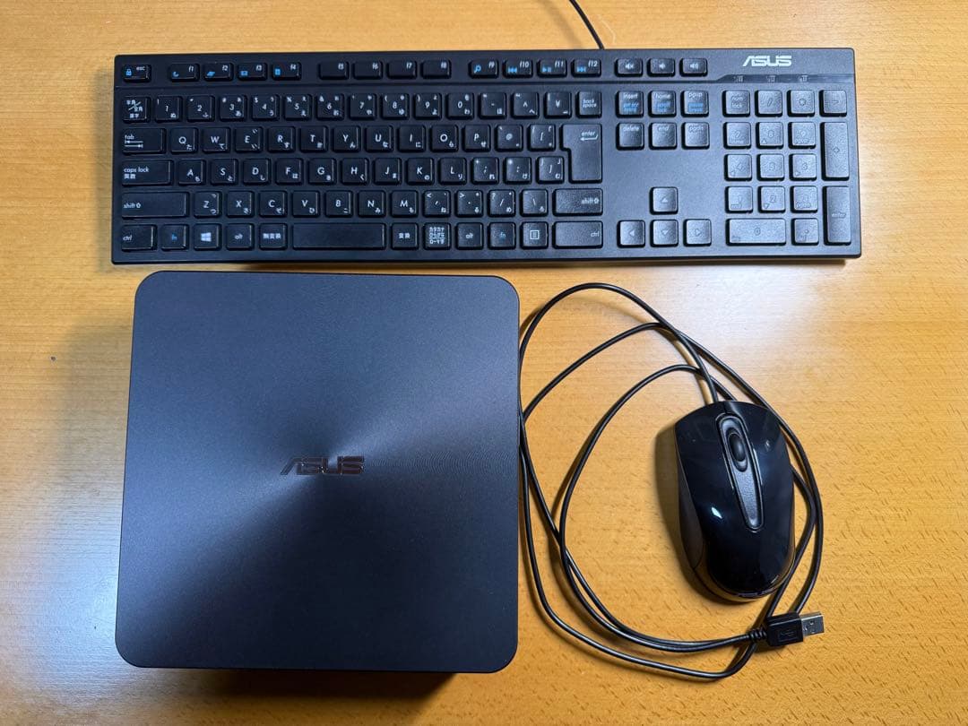 ASUS VivoMini ミニPC キーボード・マウス付き