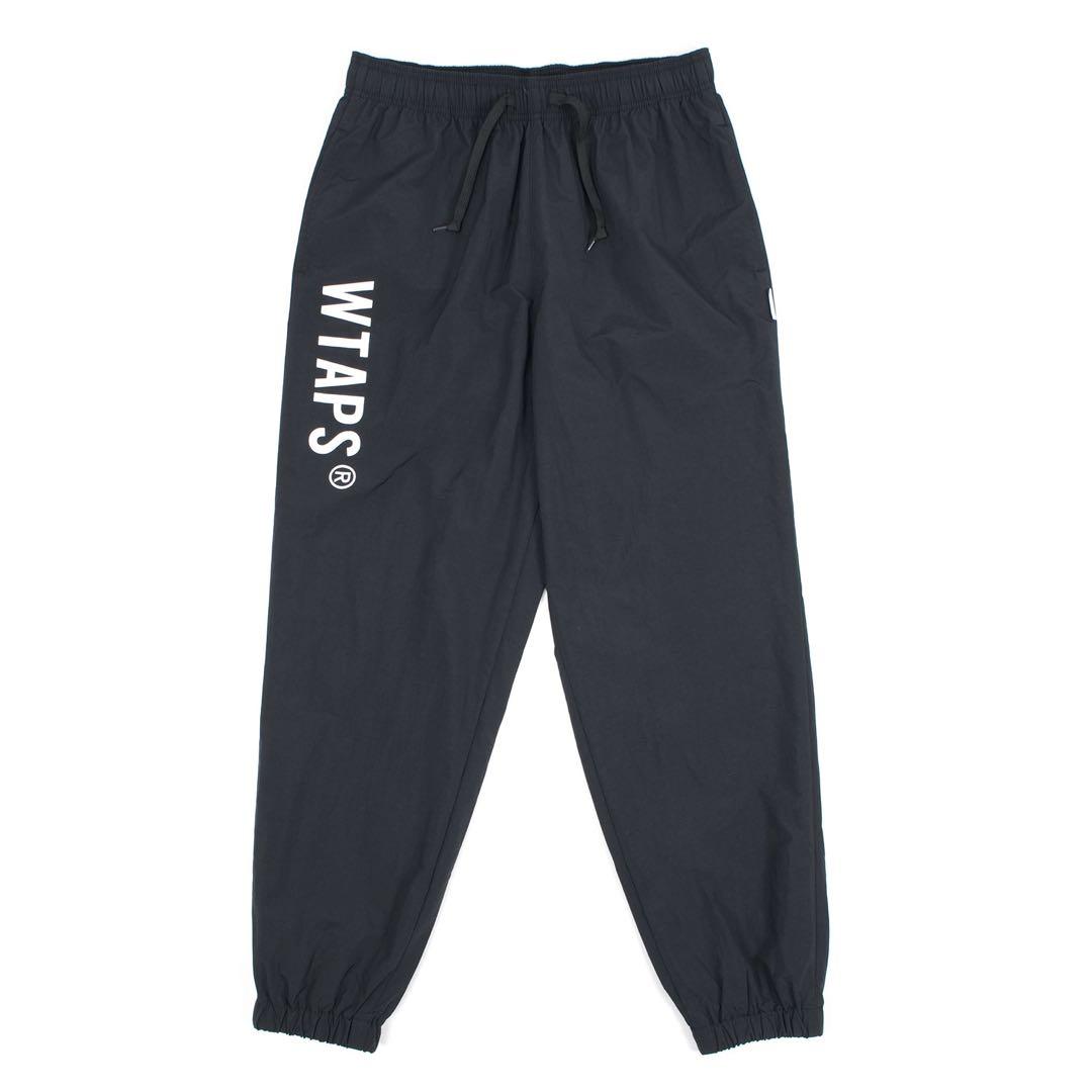 美品 WTAPS SPST2001 TRACK TROUSERS BLACK S