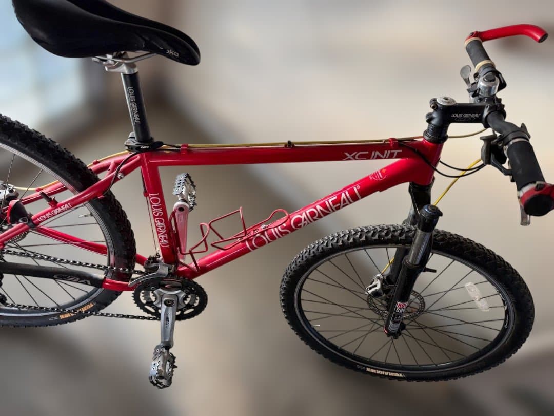 パ*号様 Louis Garneau マウンテンバイク レッド