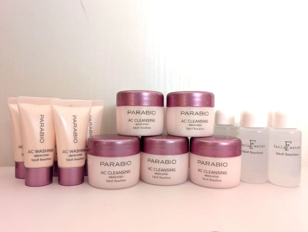 パラビオクレンジング28g×5洗顔10g×5フェイシャルウォーター20ml×5
