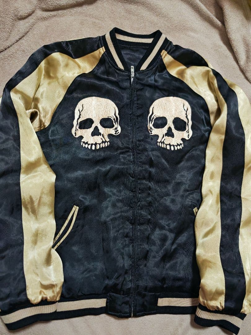 junk star 日本限定 スカジャン unisex 2面用 スカル