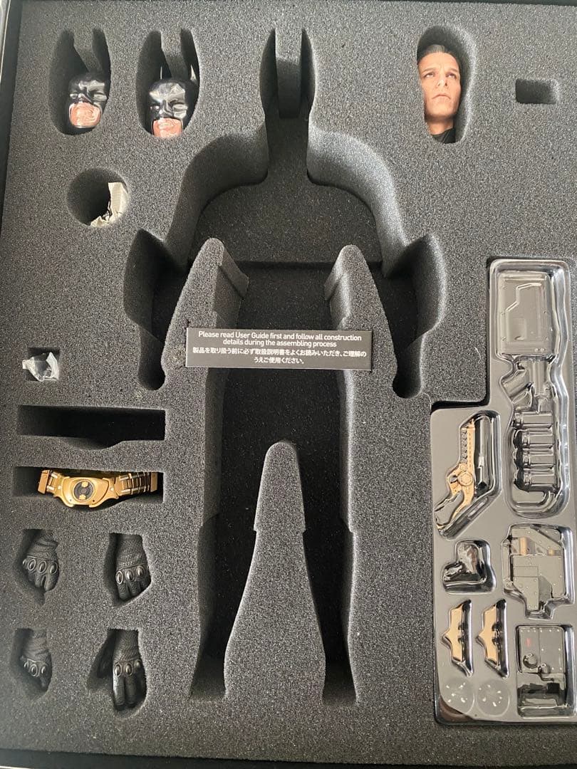 ホットトイズムービーマスターピースDX バットマン1/6スケールフィギュア 中古