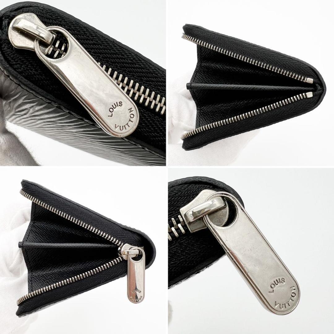 【使用わずか】ヴィトン エピ ジッピーパース ラウンド 財布 黒