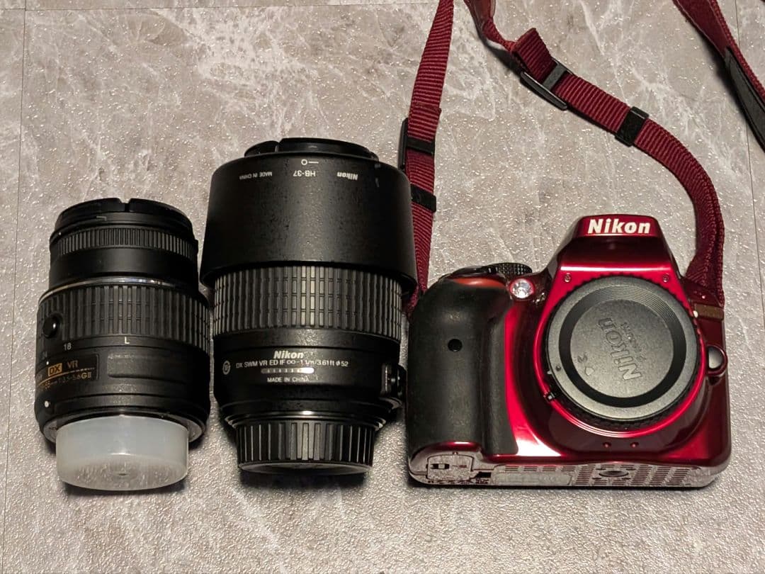 Nikon D3300 ダブルズームキット＋解説本＋SDカード