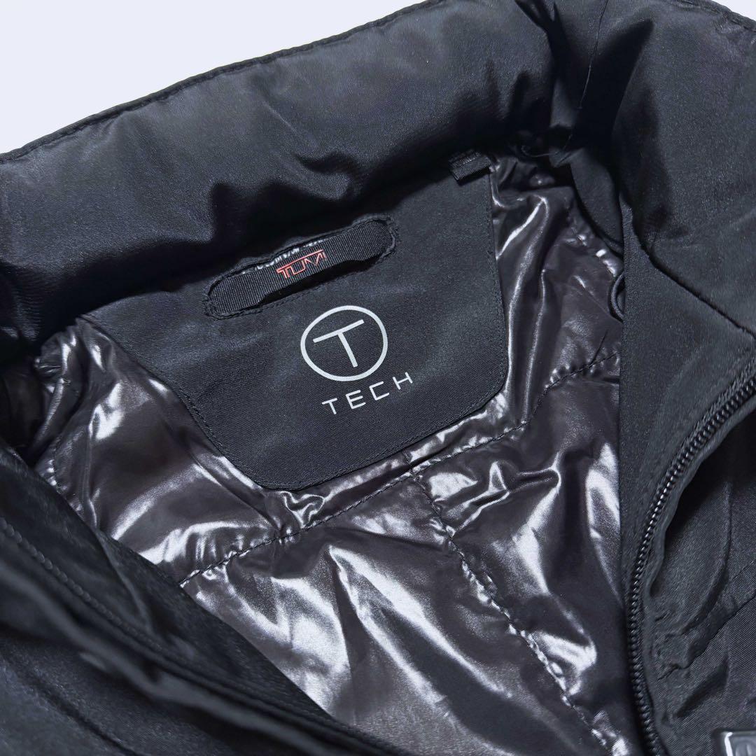 【TUMI】T-TECH トゥミ トラベルジャケット ブルゾン フード付き 黒