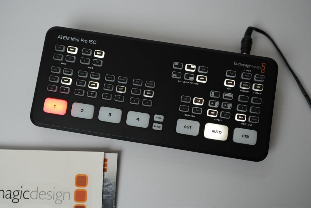 【美品】ATEM Mini Pro ISO