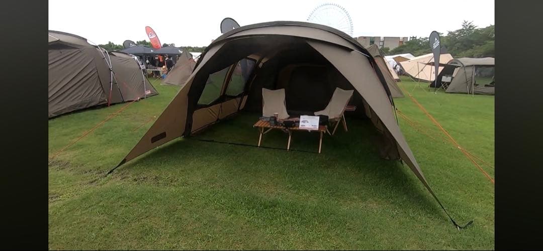 ColemanアテナLDXトンネル2ルームハウス・インナーマット付き♪