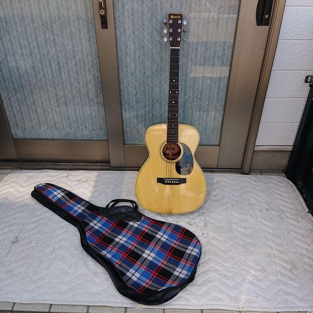 Morris F-20 アコースティックギター ソフトケース付き 美品 送料無料