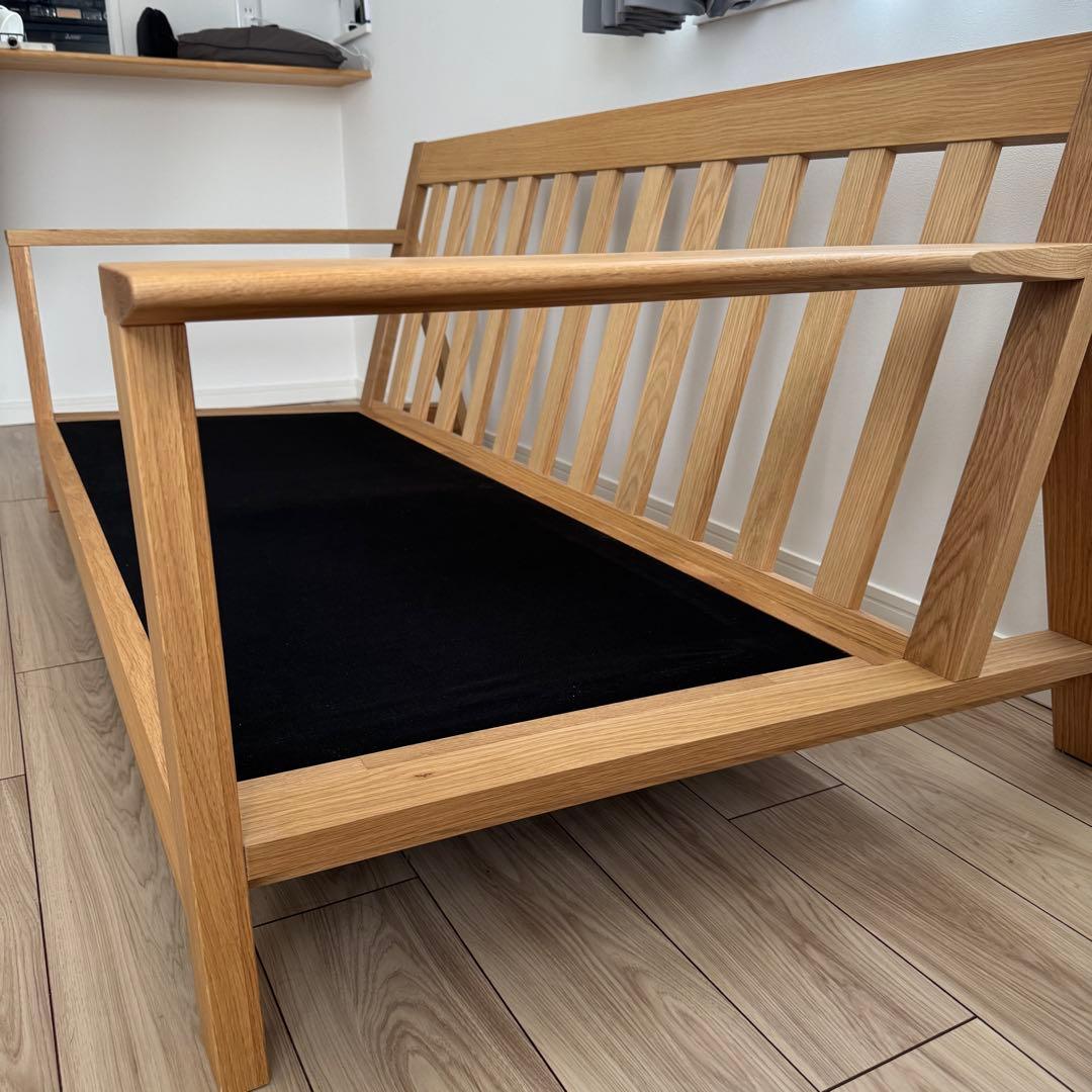 無印良品 ソファ本体2.5シータ－　木製フレームウレタンポケットコイル 注意あり