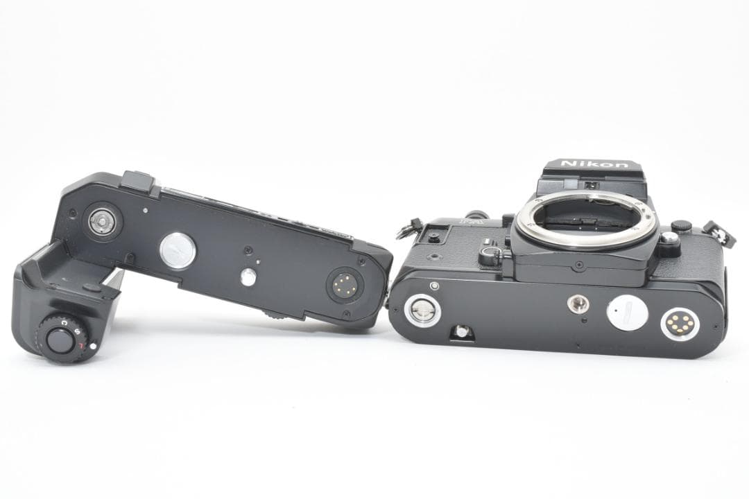 【良品】 NIKON FA ブラック＋MD-15 モータードライブ付 カメラ