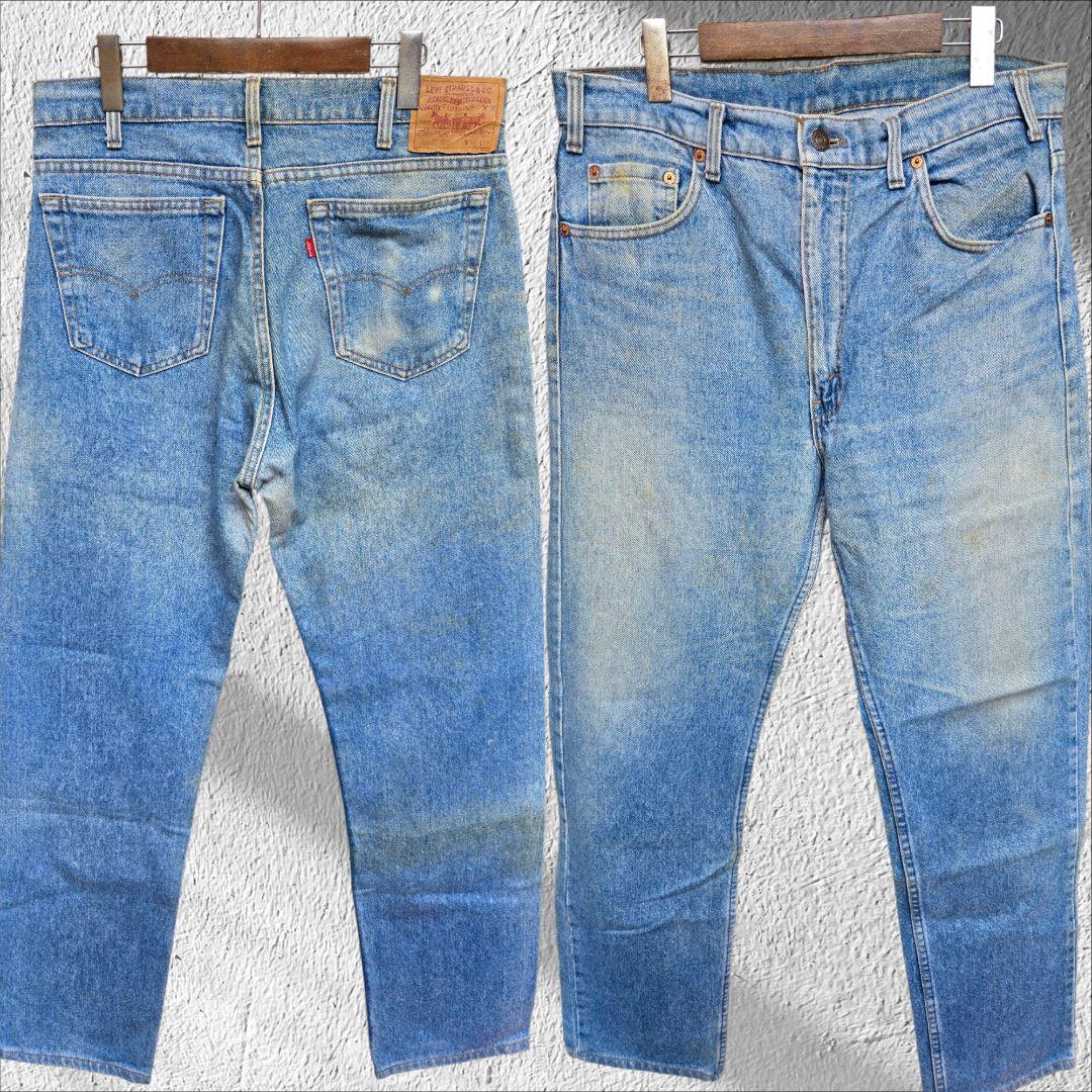​【伝説の505】80s USA製 Levi's 505 W36 ハチマル