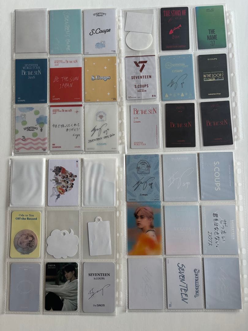 公*o様 SEVENTEEN S.COUPS エスクプス　トレカ　カード　大量