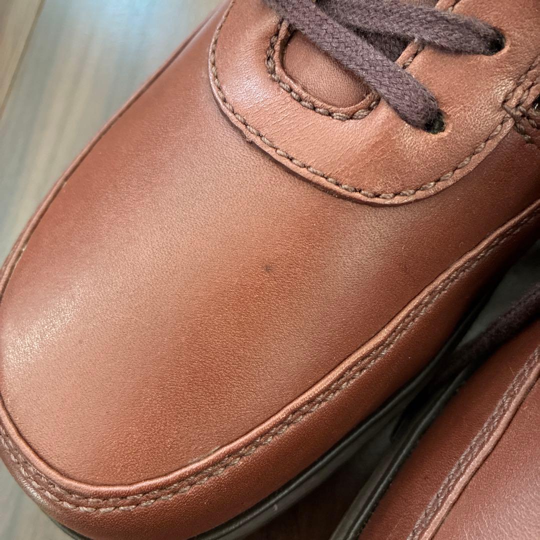 Regal Walker ブラウンレザー スニーカー　ファスナー付き