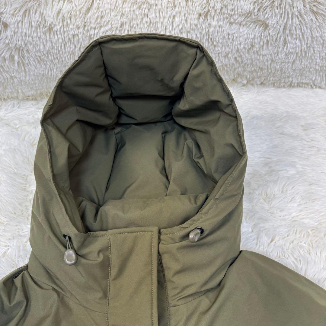 未使用級✨spick and span 撥水フーデッドダウンコート 36 カーキ