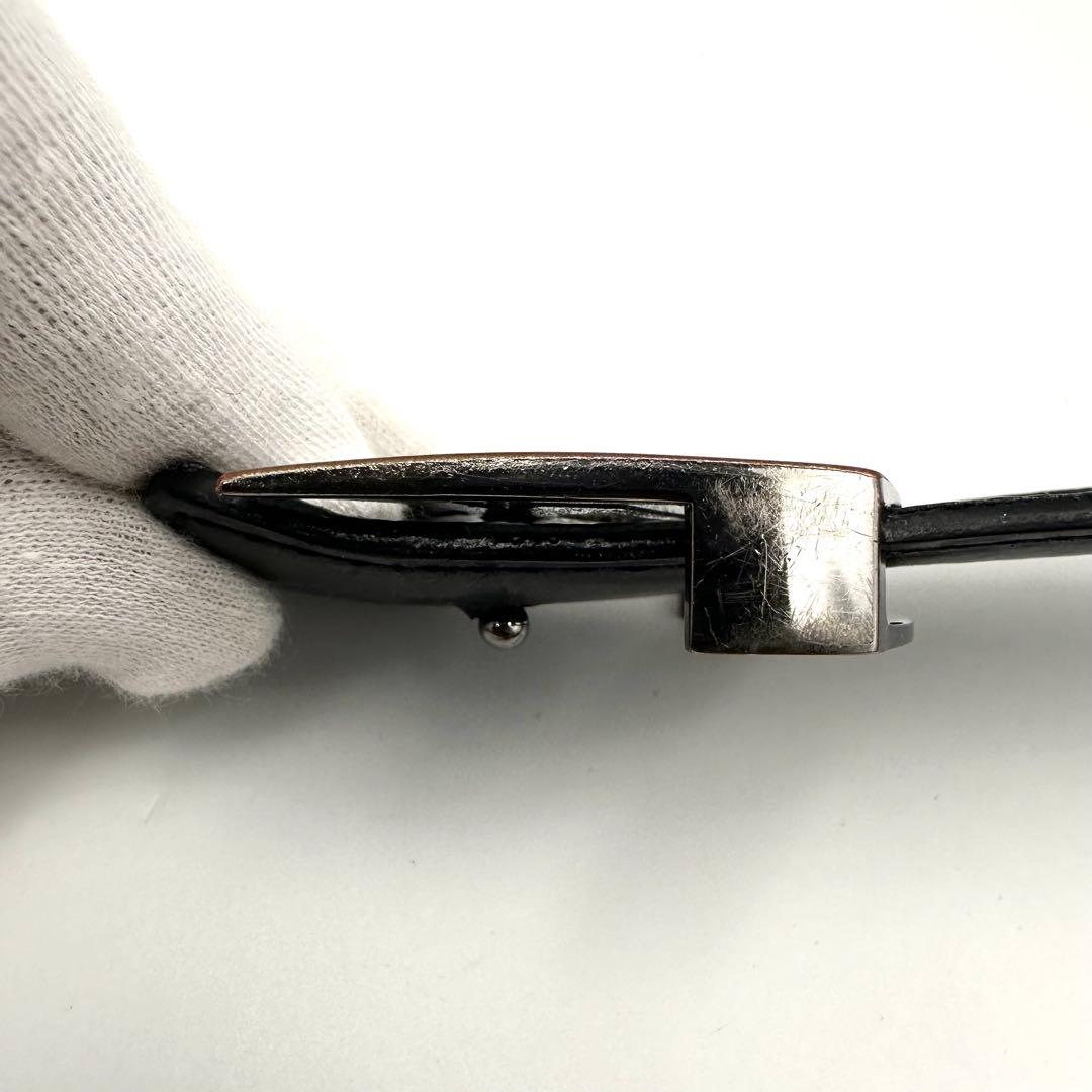 ルイヴィトン モノグラム サンチュール エクリプス LVロゴ ブラック レザー