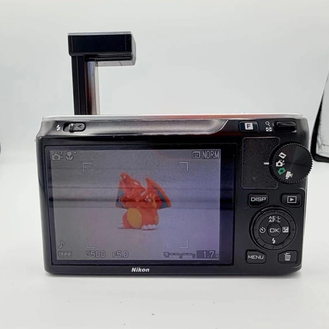 Nikon 1 J1 ニコン　デジタルカメラ　レンズ　シルバー　ボディ　箱あり