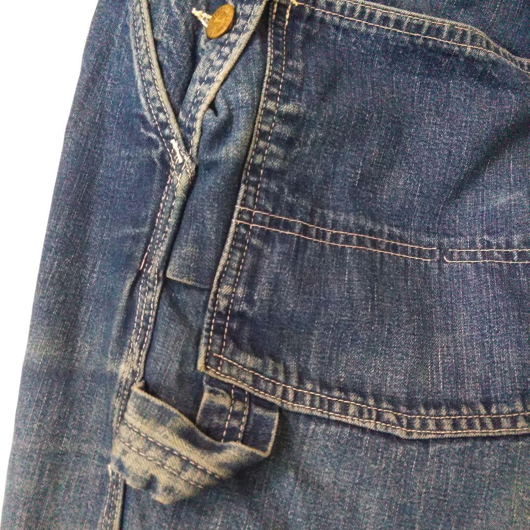 \"カーハート×ヘッドライト×フィンク\" トリプルネーム オーバーオール