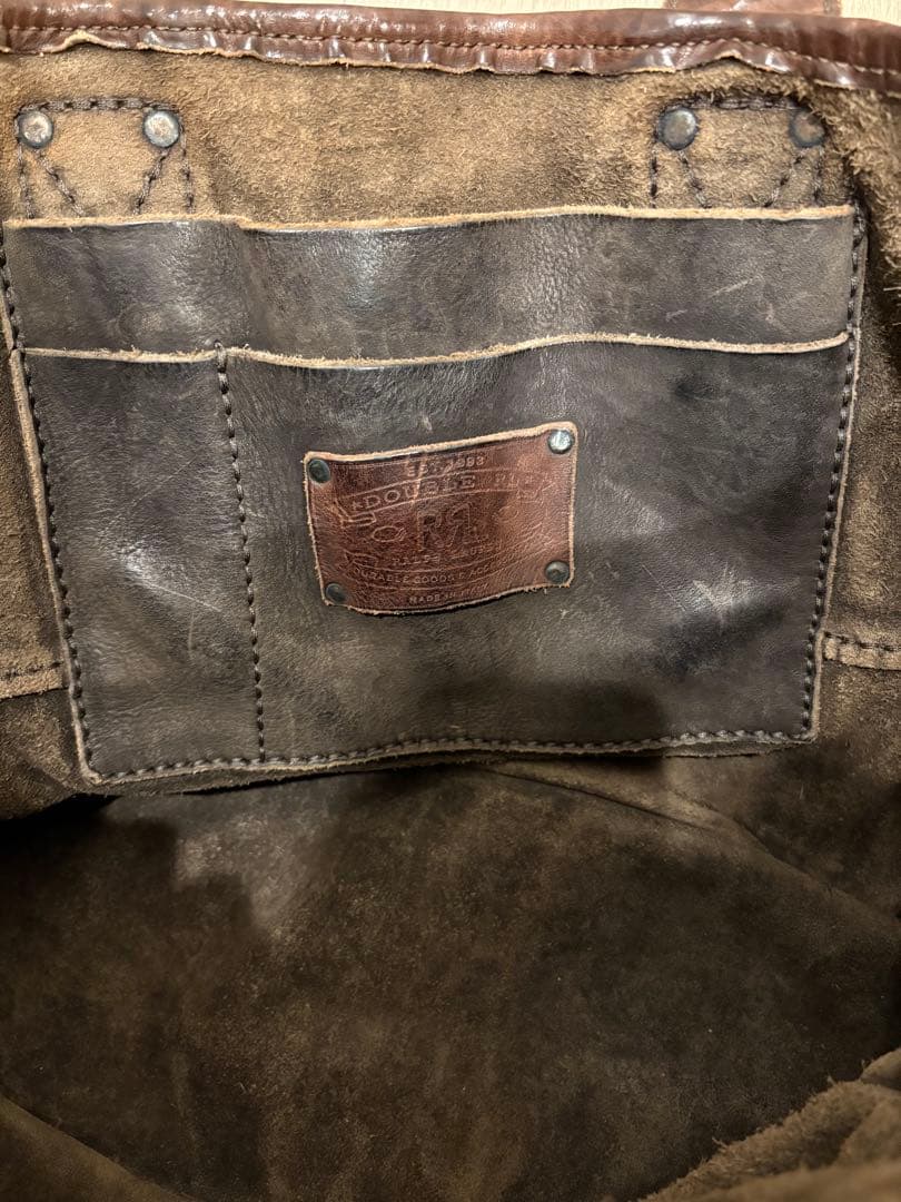 RRL leather tote bag 値下げ不可