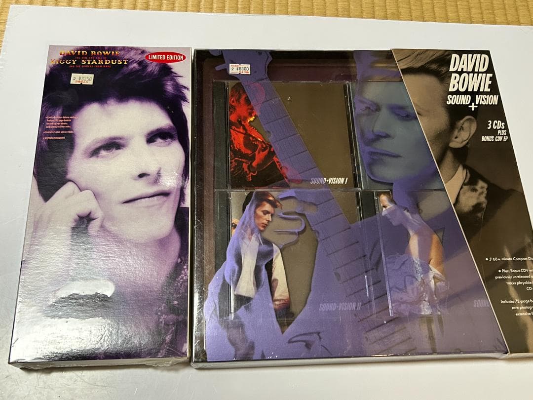 X*Z様 DAVID BOWIE SOUND+VISION 2タイトル　未開封