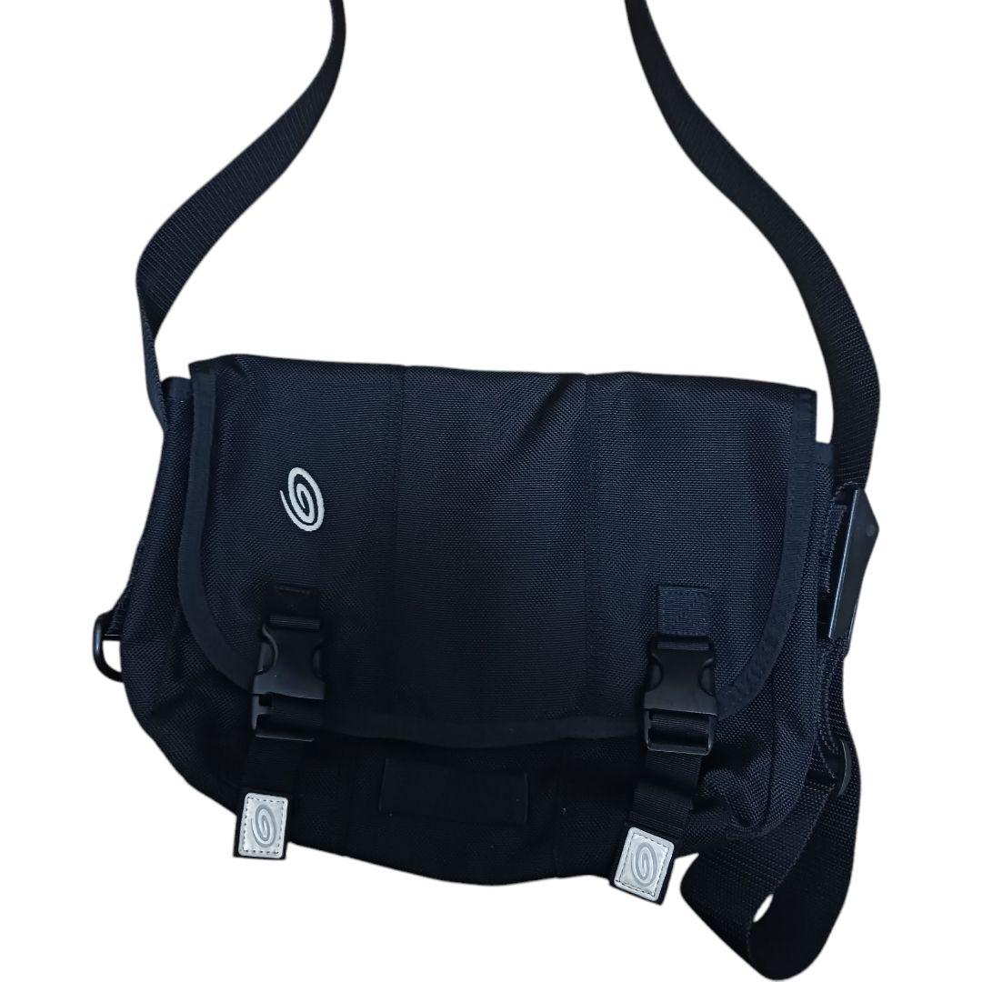 【多機能】TIMBUK2 messenger bag y2k ロゴ刺繍 ブラック